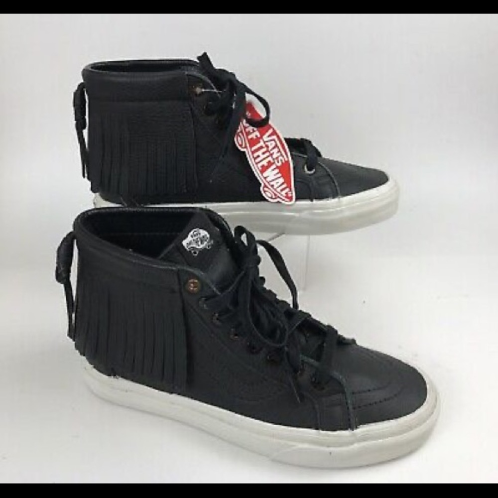 Vans Women’s Sk8-hi Moc Suede With Fringe